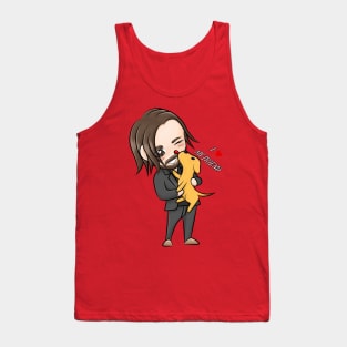 John Wick Kawaii Tank Top